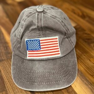 VINTAGE American Flag ball cap